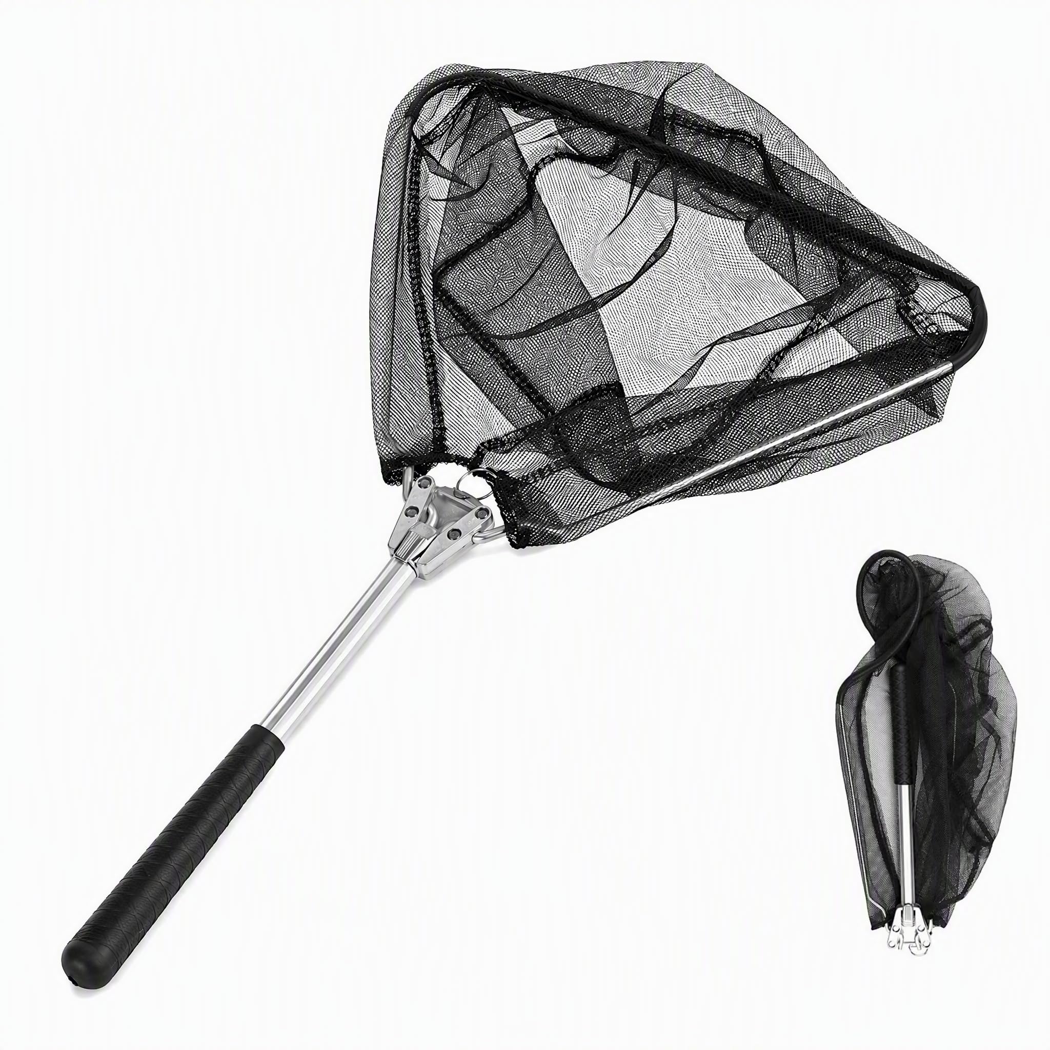 Foldable Fishing Landing Net, Portable Aluminum Alloy Landing Net