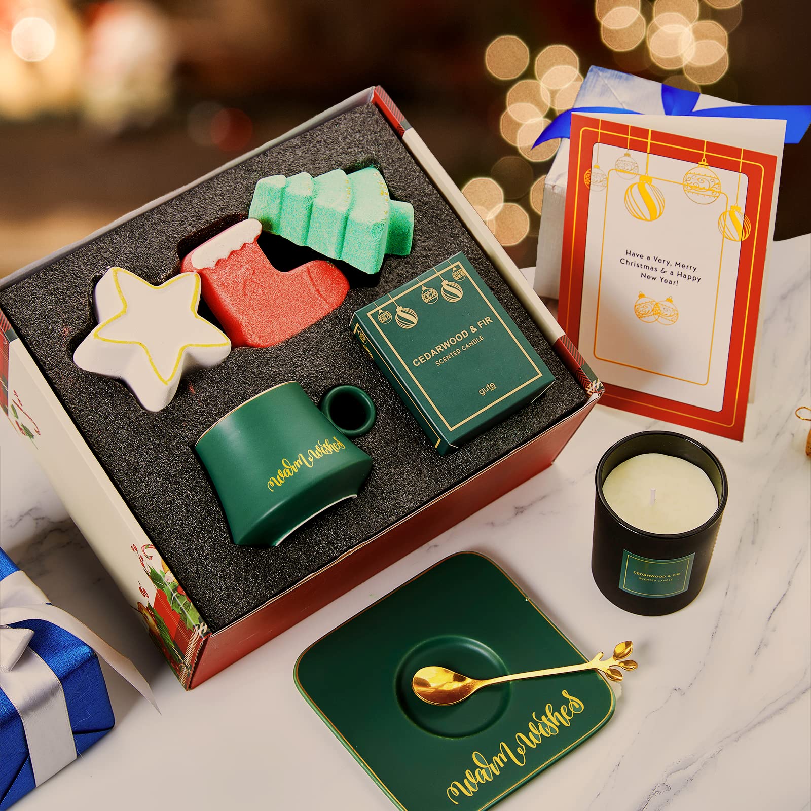Amazon.com | Christmas Gift Box - Xmas Relaxing Spa Gift Baskets