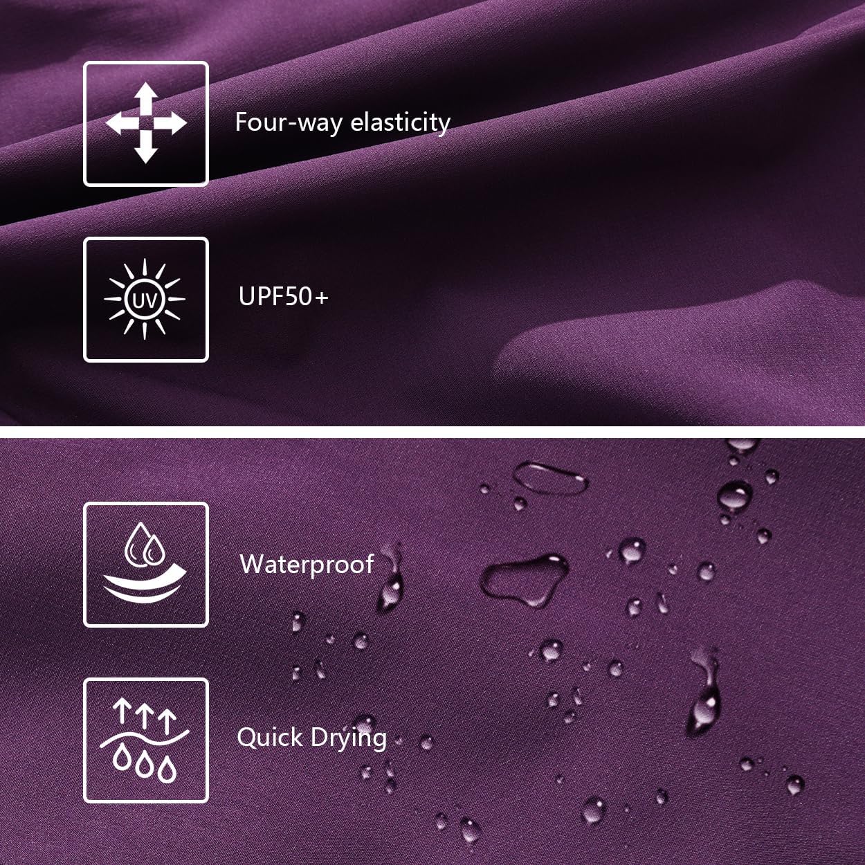 Women's 7'' Hiking Cargo Shorts with Multiple Pockets Lightweight Quick Dry Athletic Outdoor Golf Casual Summer Shorts - Image 4