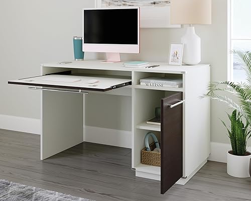 Miniatura 2 de Sauder 425845 Vista Key Escritorio de pedestal individual, acabado en roble perla