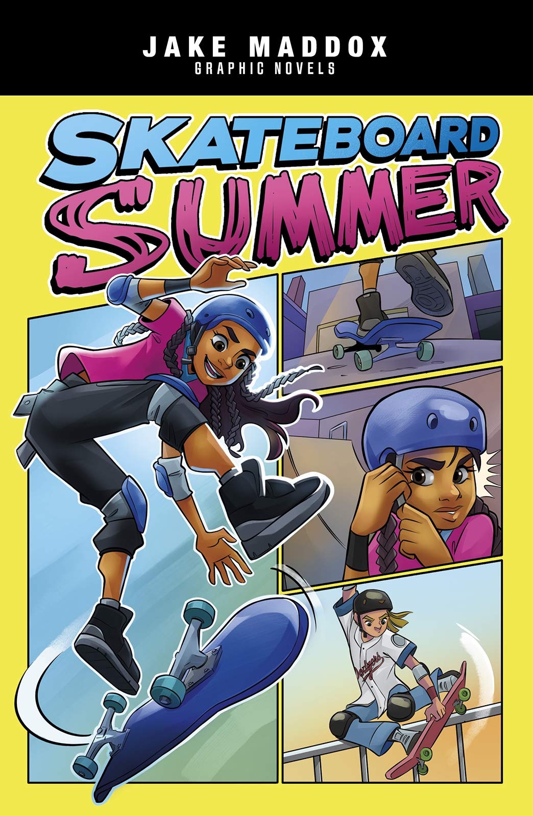 Skateboard Summer (Jake Maddox Graphic Novels)