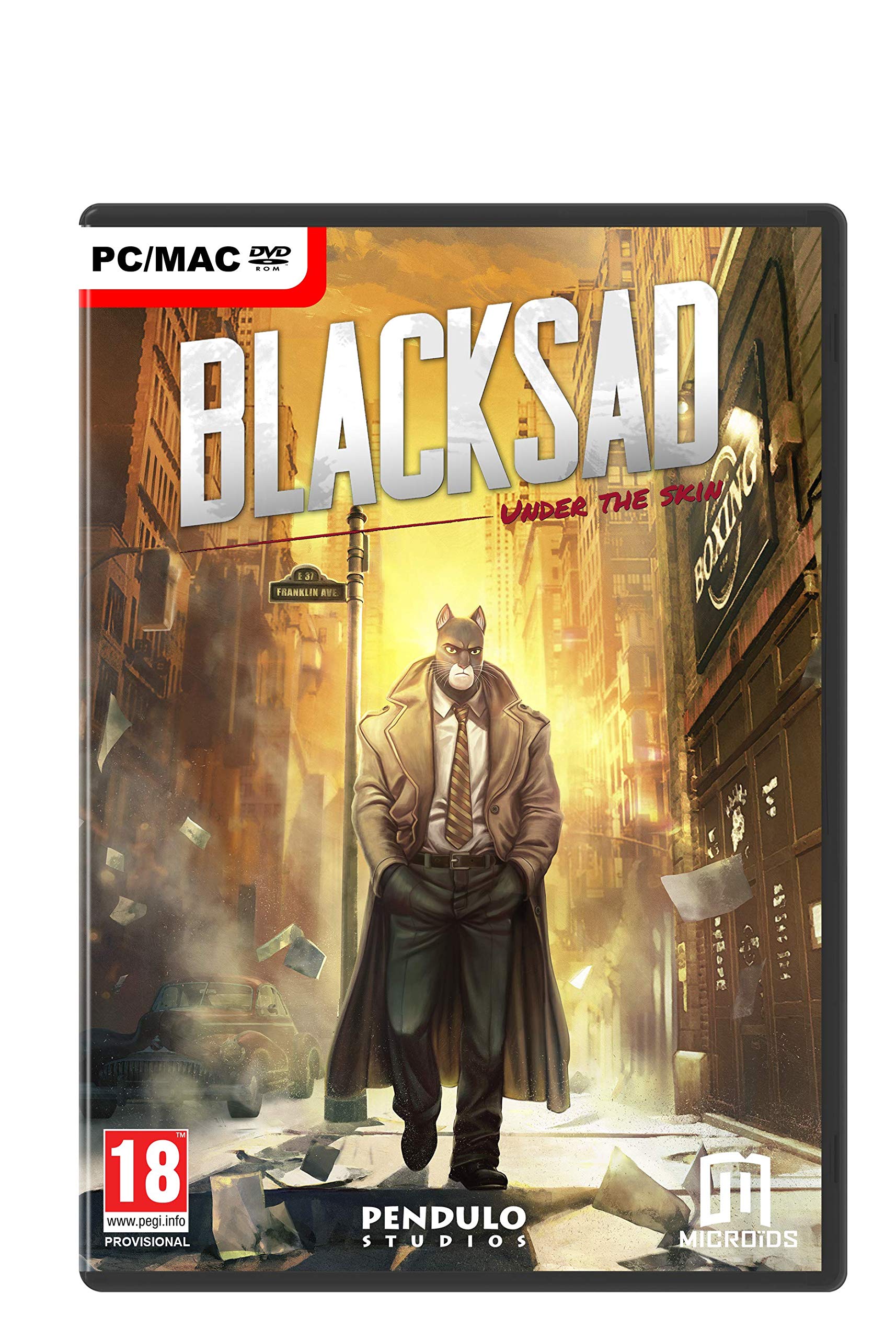 Blacksad: Under the Skin - Limited Edition (PC) CD