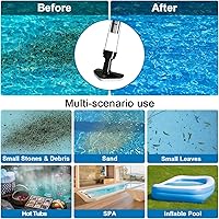 Vista 9 de Piscina bañera de hidromasaje spa Aspiradora inalámbrica a recargable 06