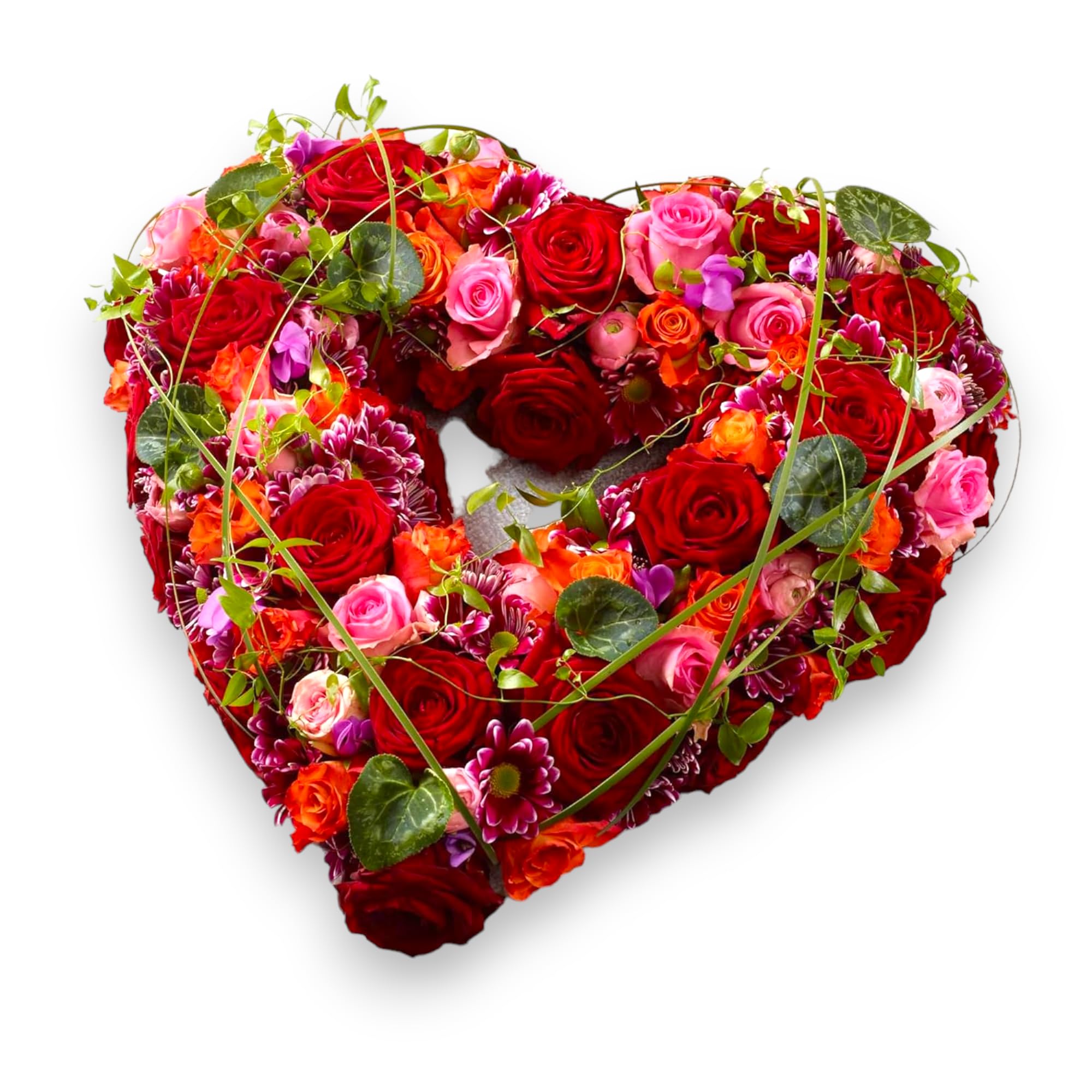Blocchi Di Schiuma Floreale A Forma Di Cuore Con Ventosa - Per Composizioni Fresche, Riutilizzabili, 20x20 O 30x30 Cm