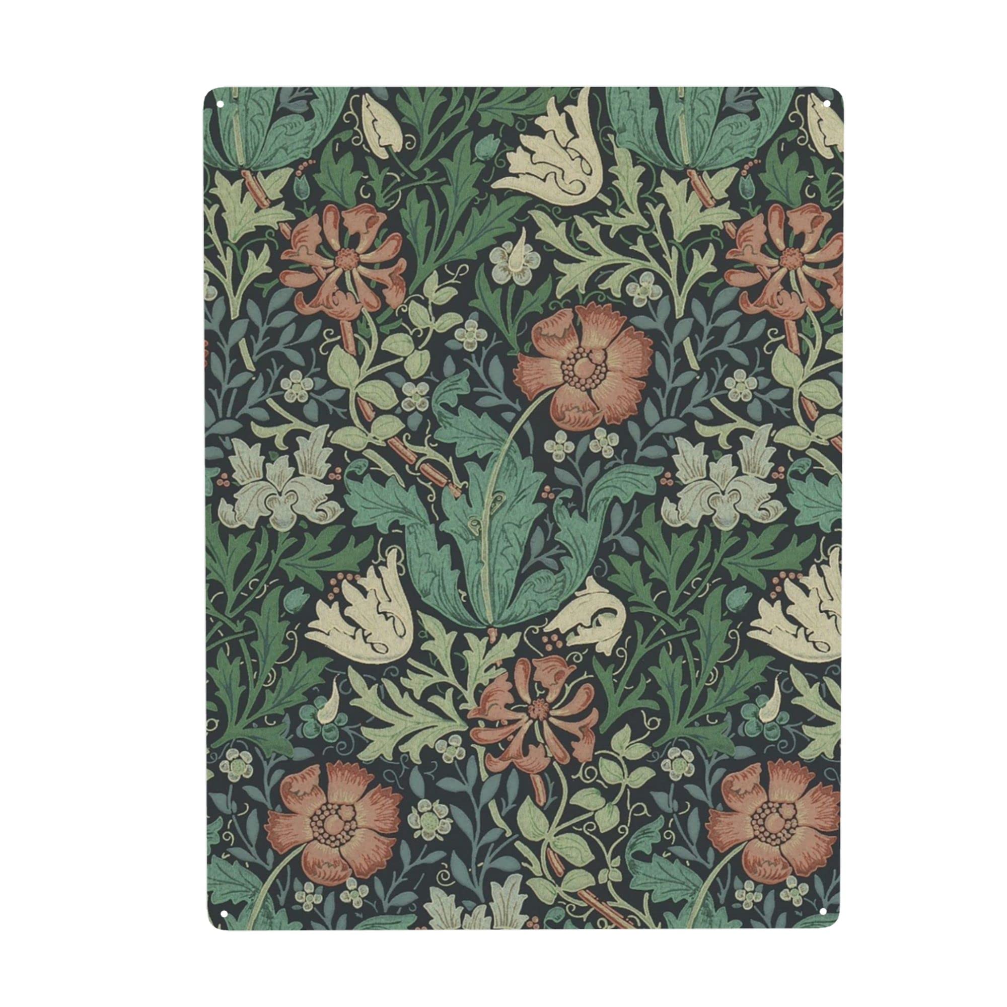 Amazon.co.jp: メタルプレート ブリキ看板 William Morris ウィリアム 