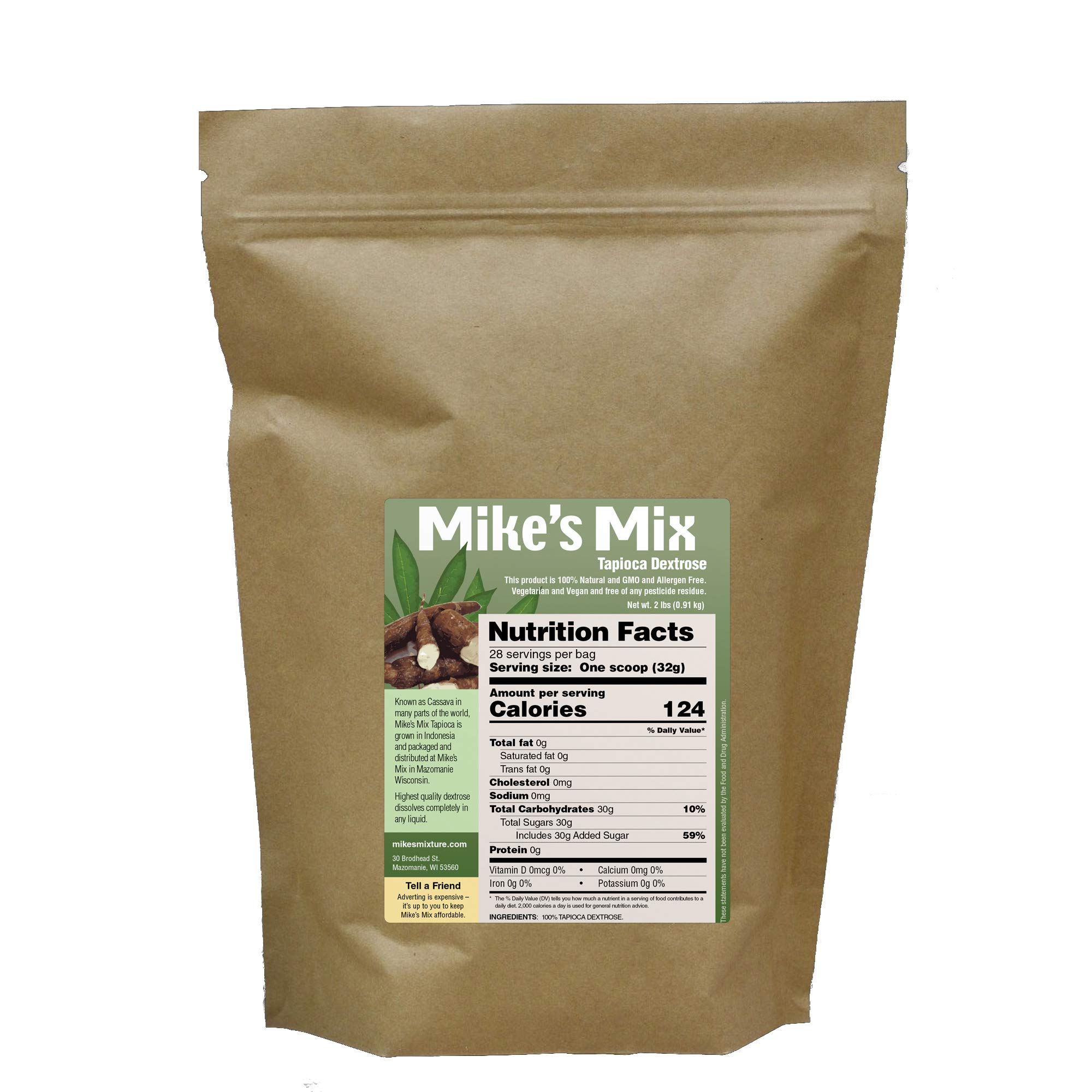Mike's Mix Tapioca Dextrose Powder GMO-Free