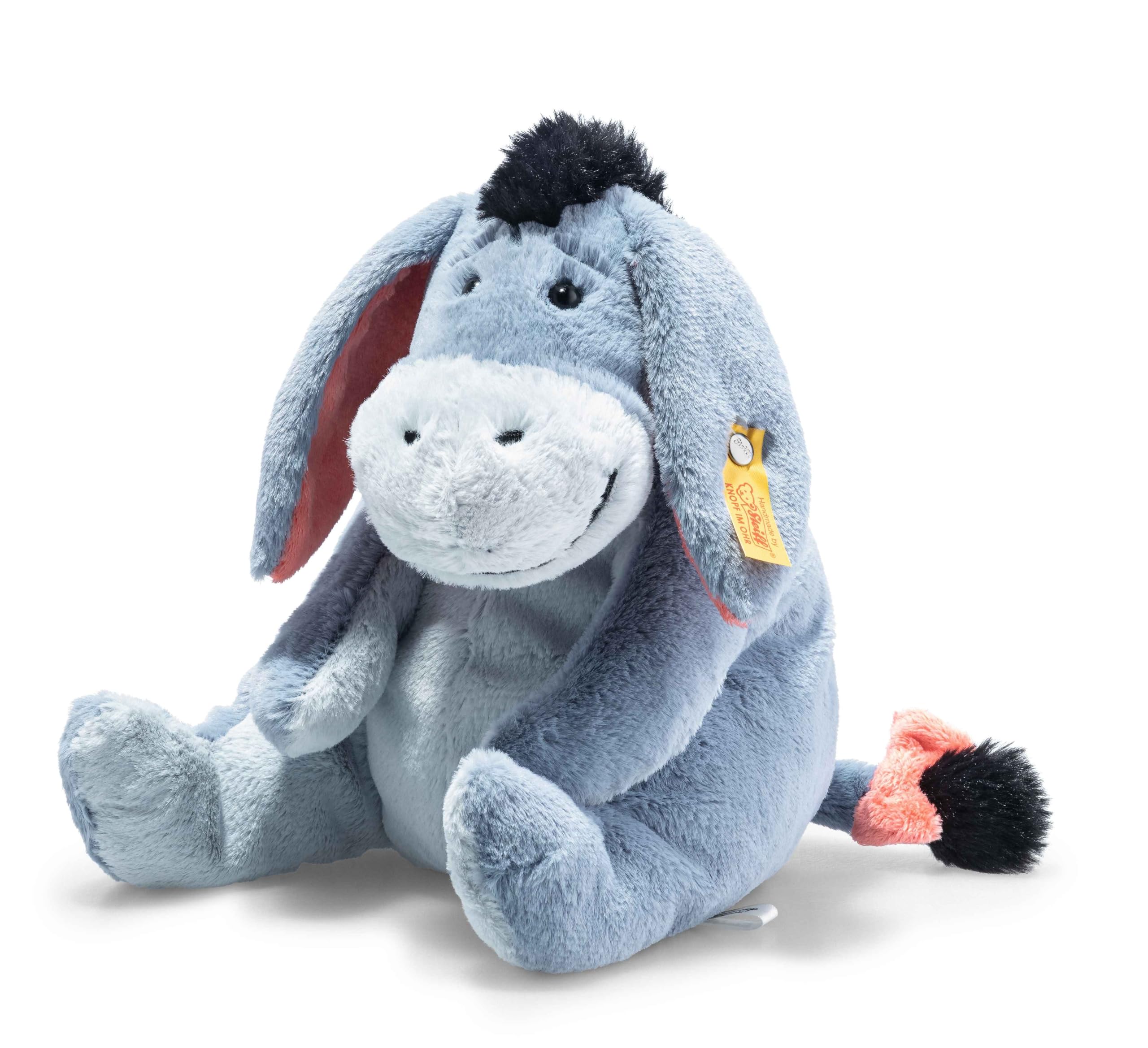 Steiff 024603 Kubuś Puchatek, rodzina, plusz, niebiesko-szary