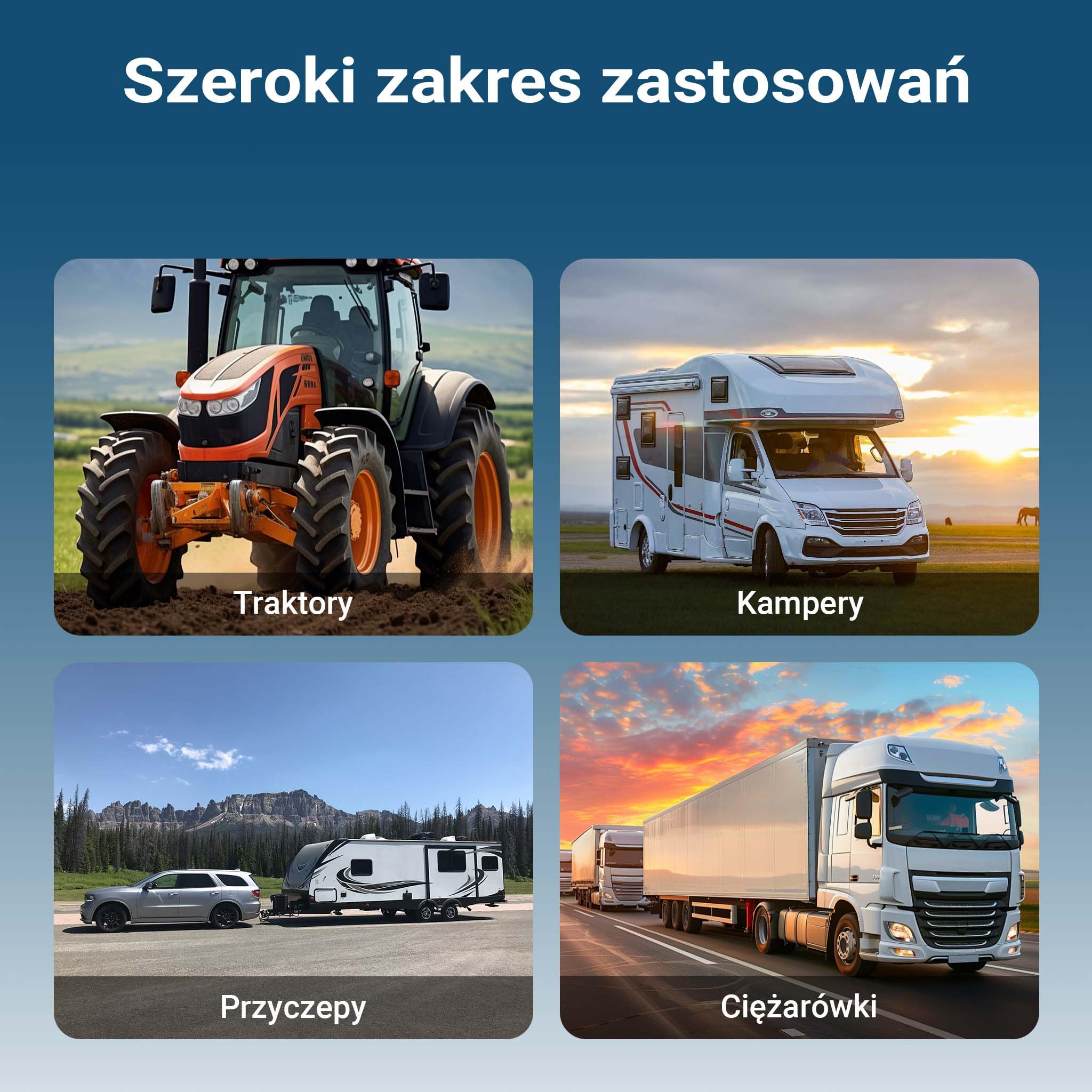 Wiltec Lampy do przyczepki, 13-pinowe z kablem 5 m, światło tylne lewe i prawe, oświetlenie z pięcioma funkcjami, 12 V