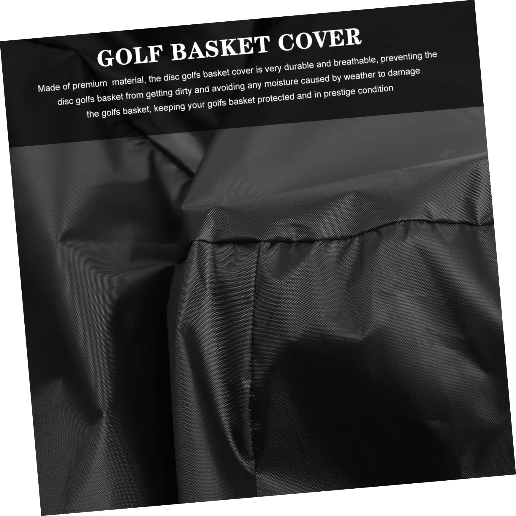 BCOATH Wear-Resistant Golfing Basket Cover Reusable Disc Golfing Basket Easy to Install
