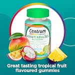 Centrum Adult MultiGummies Tropical Fruit Multivitamin and Multimineral Supplement, Pineapple-Mango, Dragonfruit, and Passionfruit Flavours, 120 count