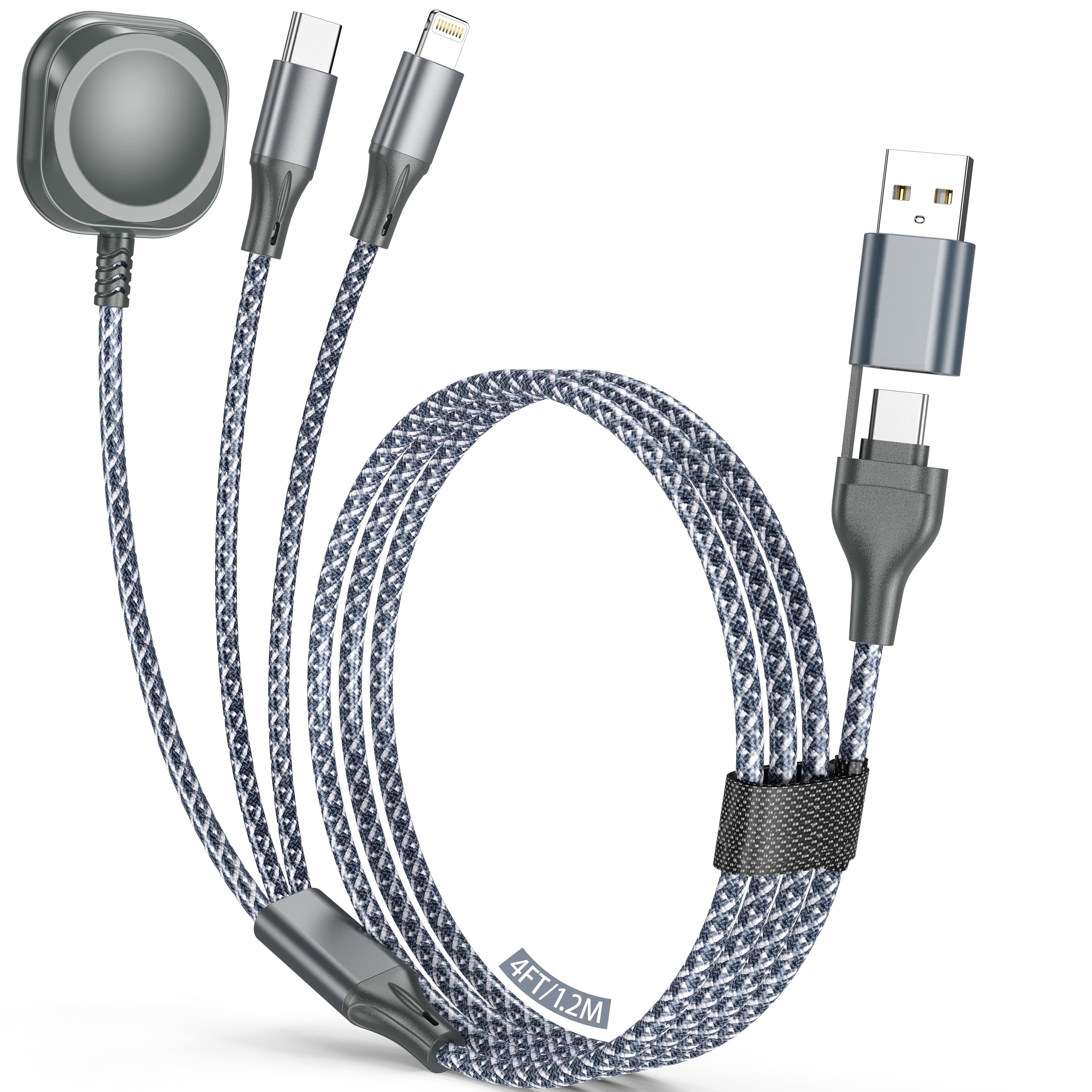 2Pack Travel Essentials — 3-in-2 Multi Charging Cable