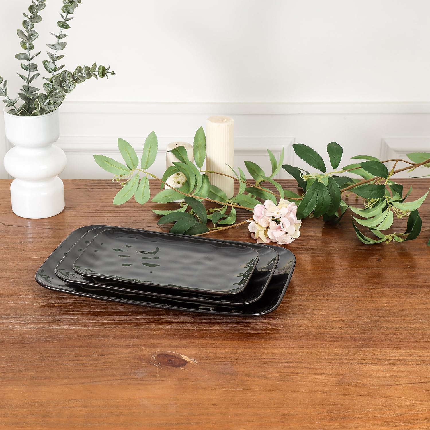 Amazon.com | vicrays Ceramic Rectangle Serving Platters - 14