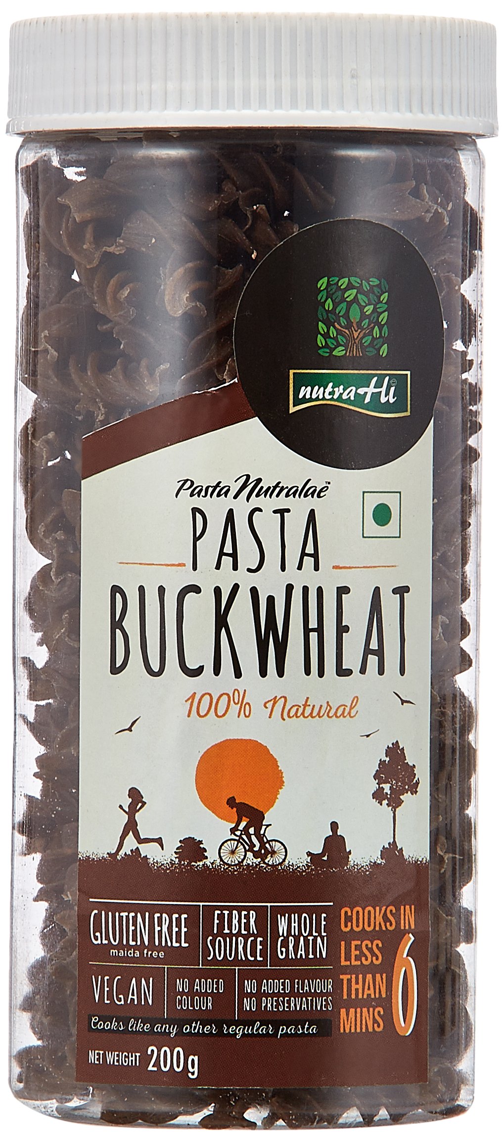 NutraHiBuckwheat Pasta, 200g