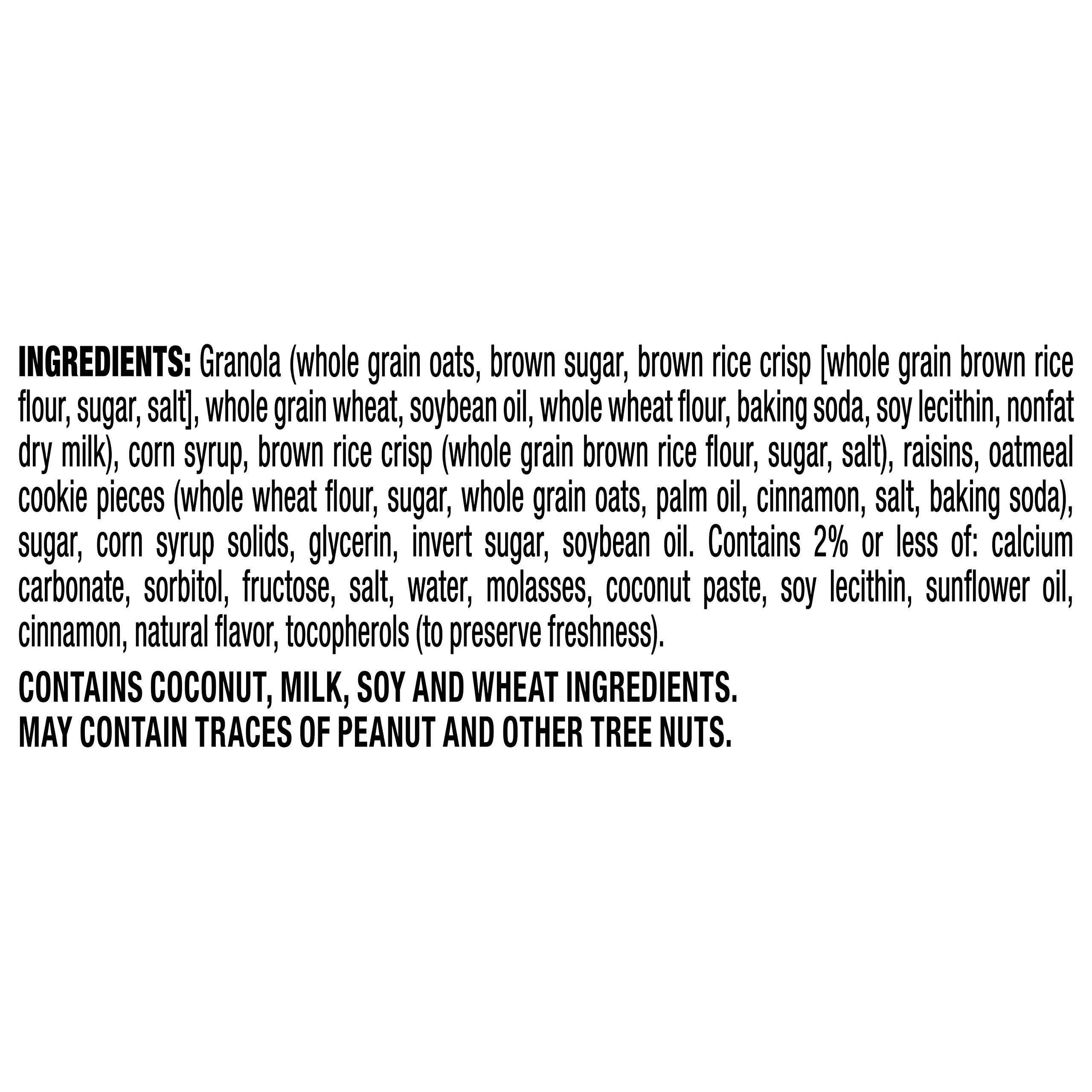 Quaker Chewy Granola Bars, Oatmeal Raisin, (Pack of 1-58 Bars)
