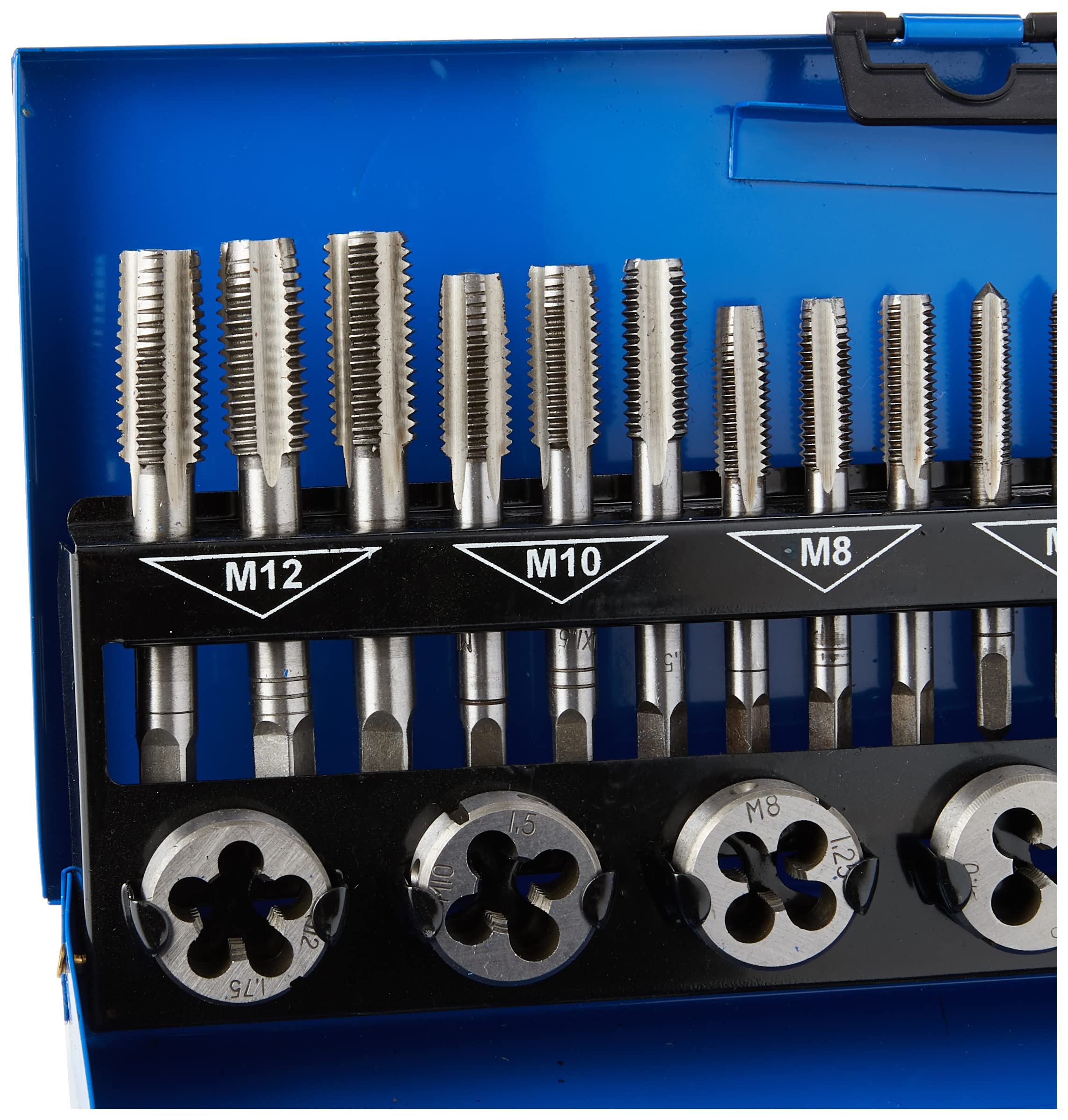 Bluespot 22301 - Juego de troqueles y grifos métricos (M3-M12)