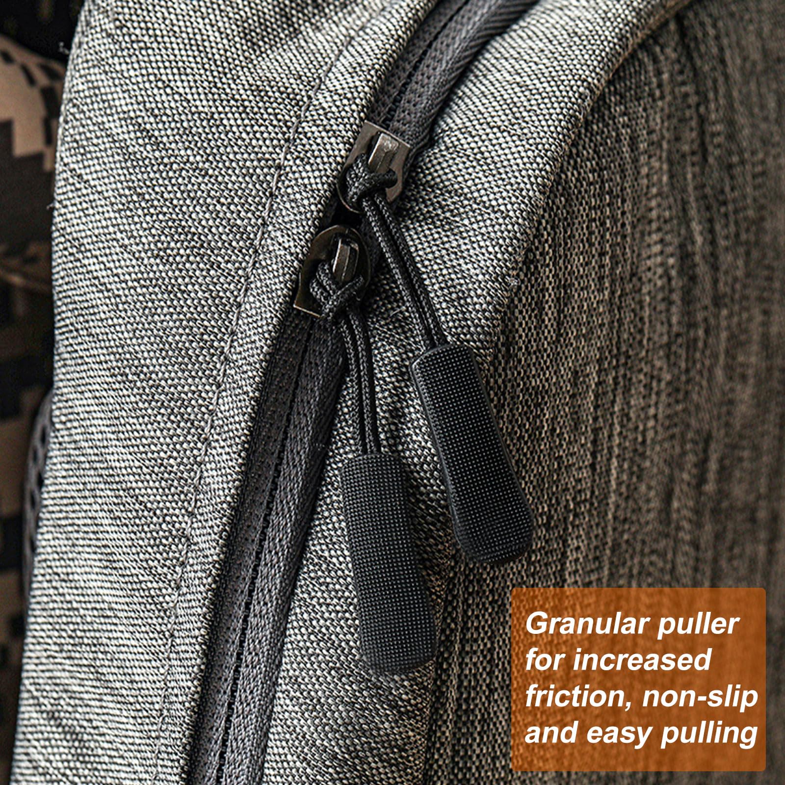 Kit Riparazione Cerniere Aezzybe - 12 Cursori Universali Per Nylon, Plastica E Metallo, Taglie #3#5#8 - Foto 6