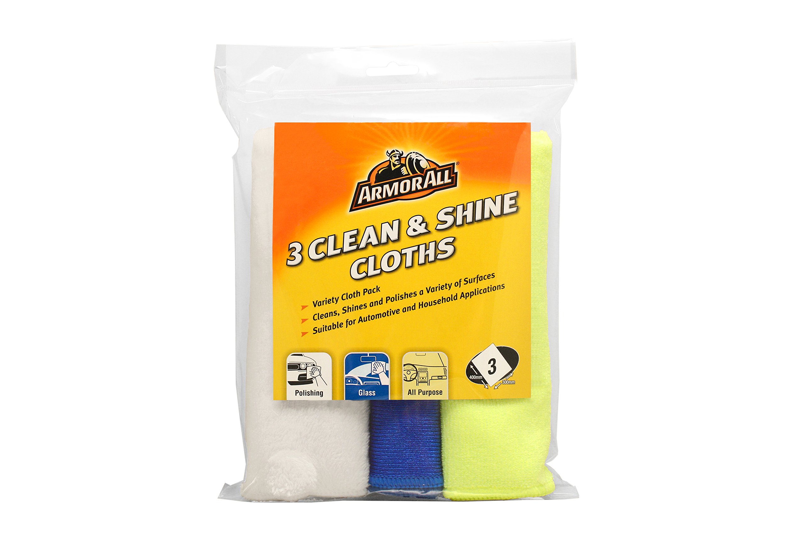 Armor All Clean & Shine Cloths 3 Pack