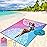 WIWIGO Beach Blanket Waterproof Sandproof Beach Mat 79 X 83/10\'x9\'for 2-8 Adults Quick Drying Outdoor Picnic Mat Beach Accessories for Travel, Camping, Hiking