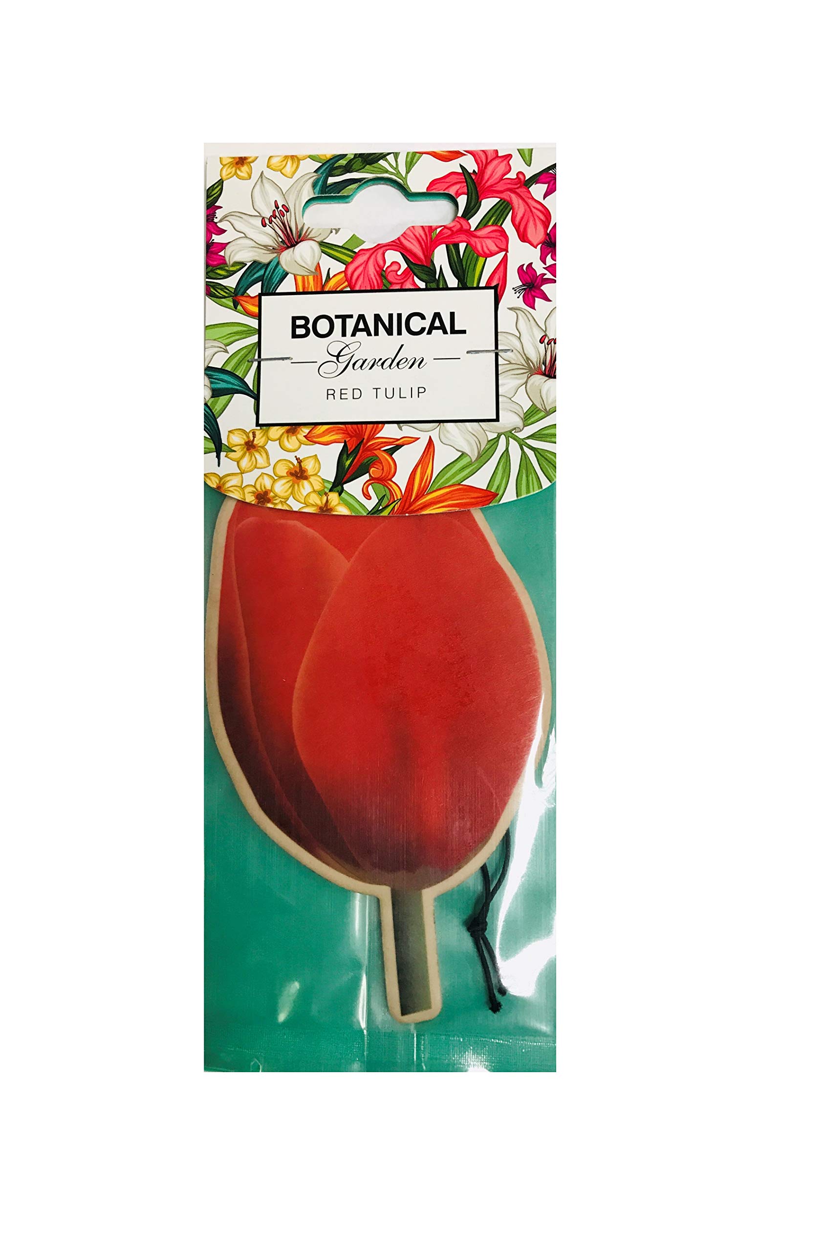 English Candle CompanyBotanical Garden BG2D2 Red Tulip 2D Card Air Freshener