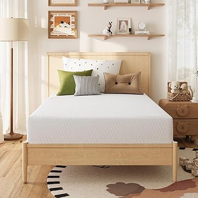 MLILY Full Mattress in a Box, 8 inch Mattresses for Platform Bed Double Size Daybed Bunk, Memory Foam Medium Firm
