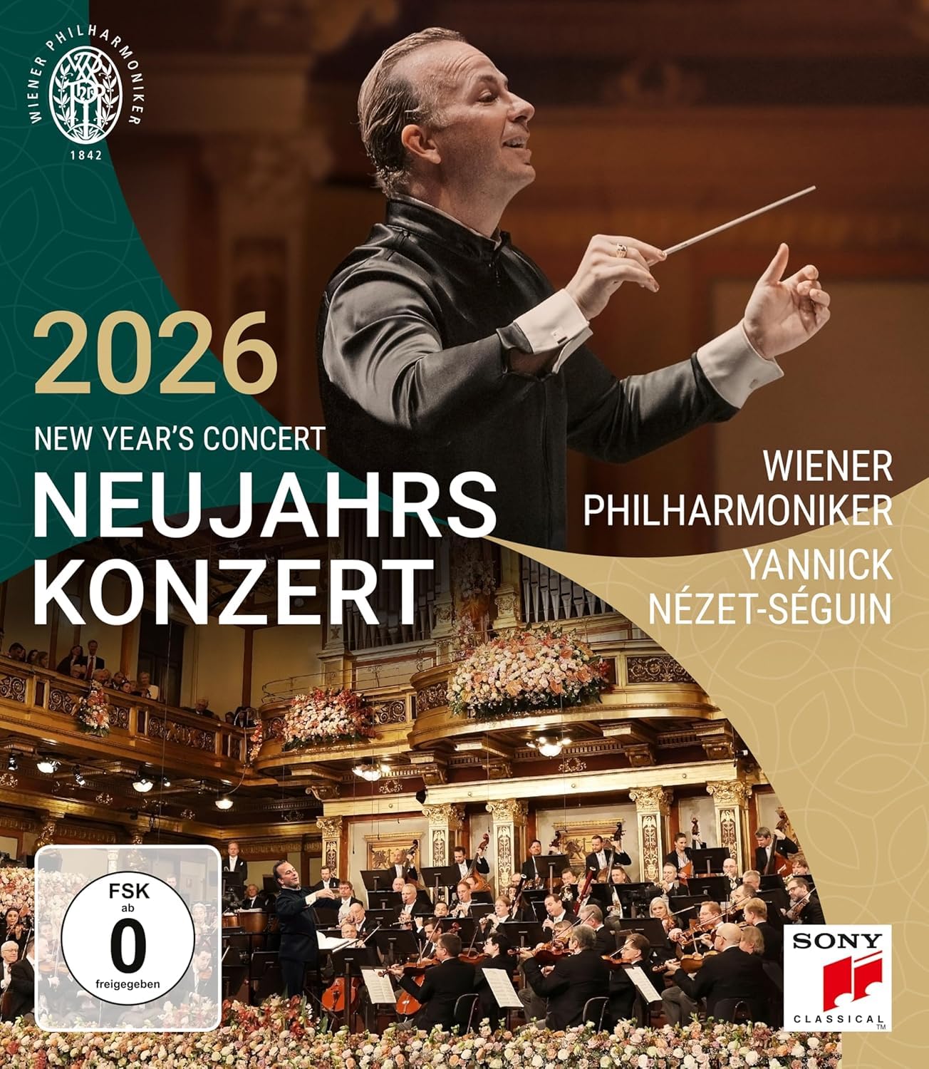 Wiener Philharmoniker & Yannick Nezet-Seguin - Neujahrskonzert 2026 / New Year's Concert [Blu-ray]