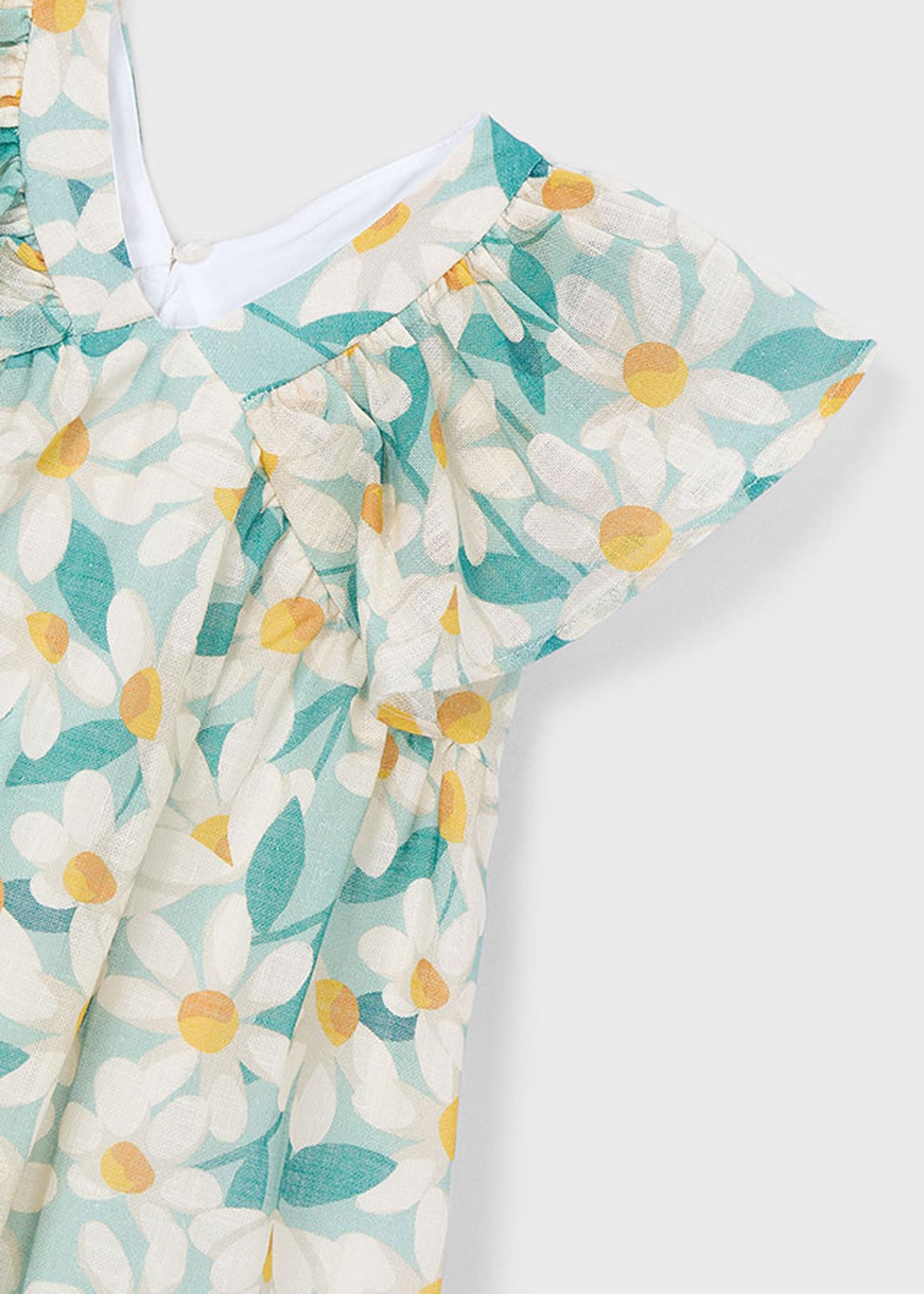 Mayoral Vestido Estampado para niña Lago