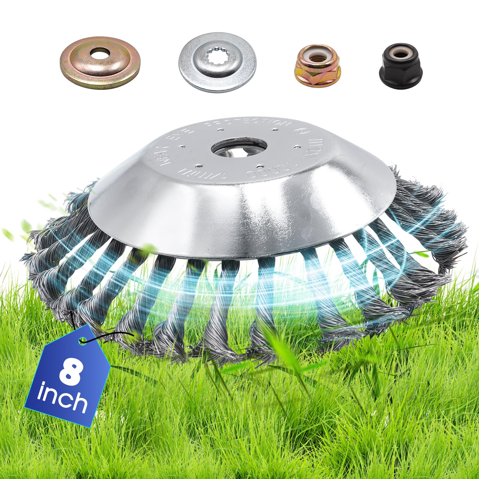 LADAMI Verbeterde onkruidsnijder, 150 mm, bosmaaier accessoires
