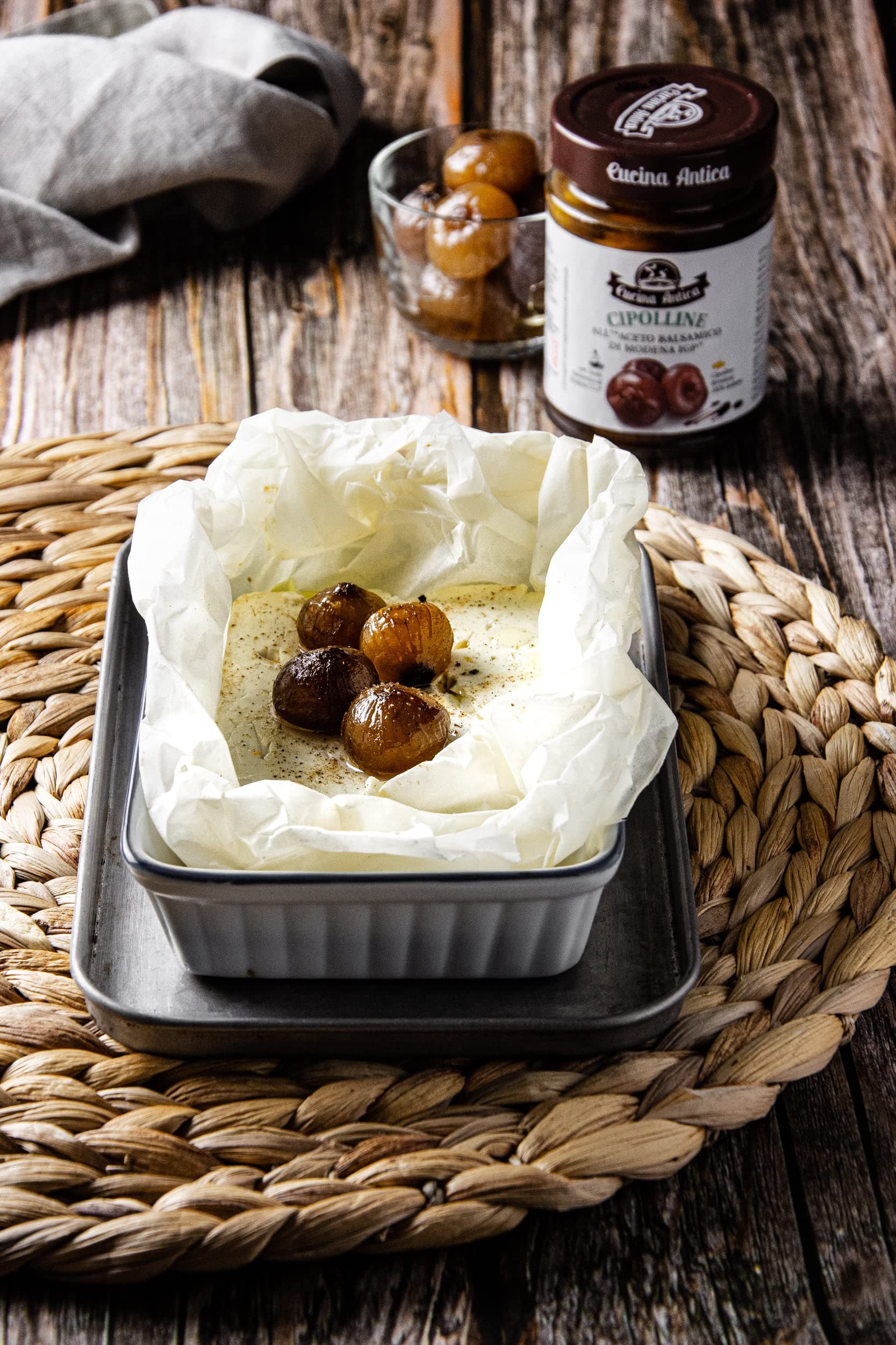 Cucina Antica - Oignons au Vinaigre Balsamique de Modène IGP - 3 Pots de 260 g