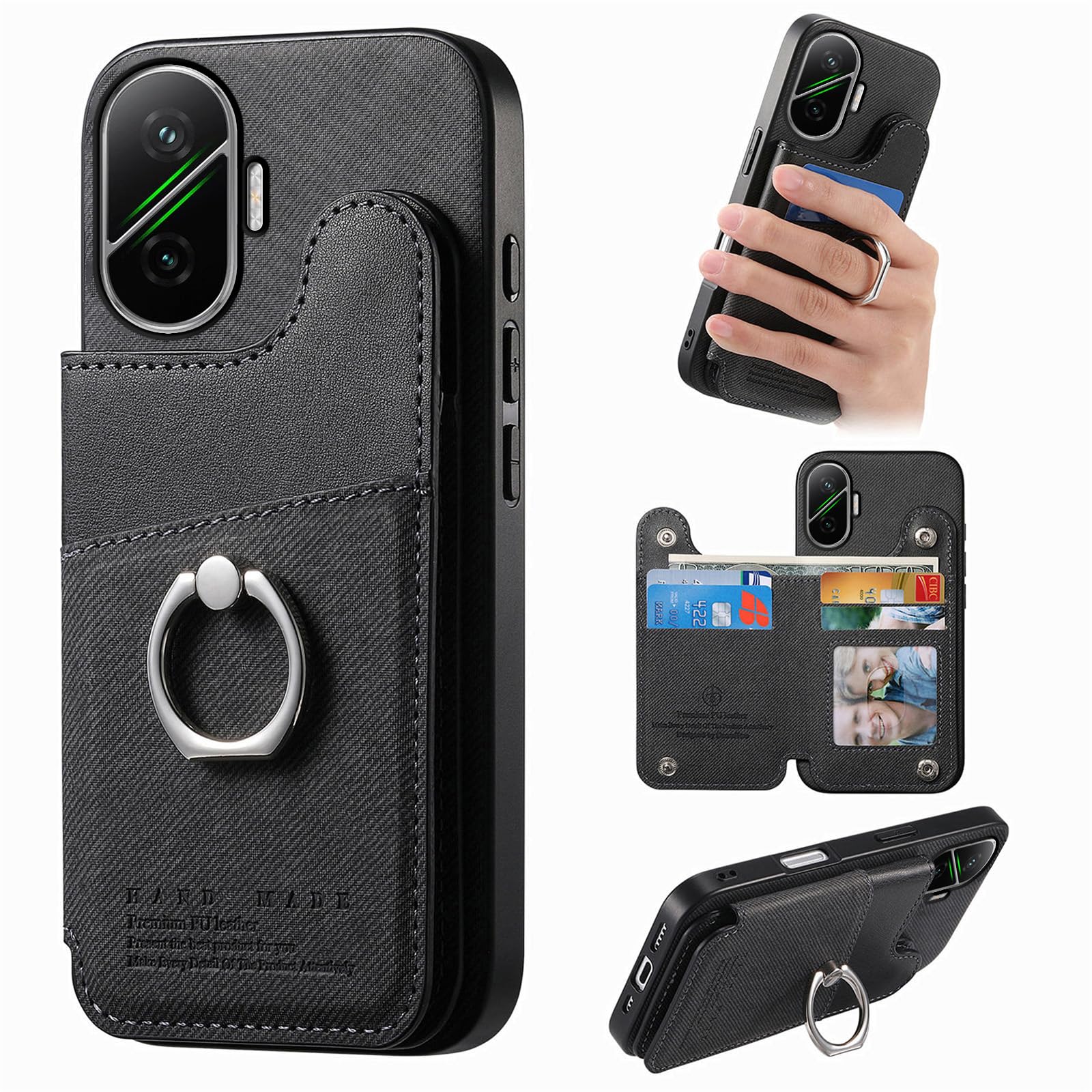 美品　POCO F7 シルバー ブラック 本体　スマホケース２個付き Amazon.co.jp: Xiaomi POCO F7 ケース 手帳型 シャオミ ポコf7