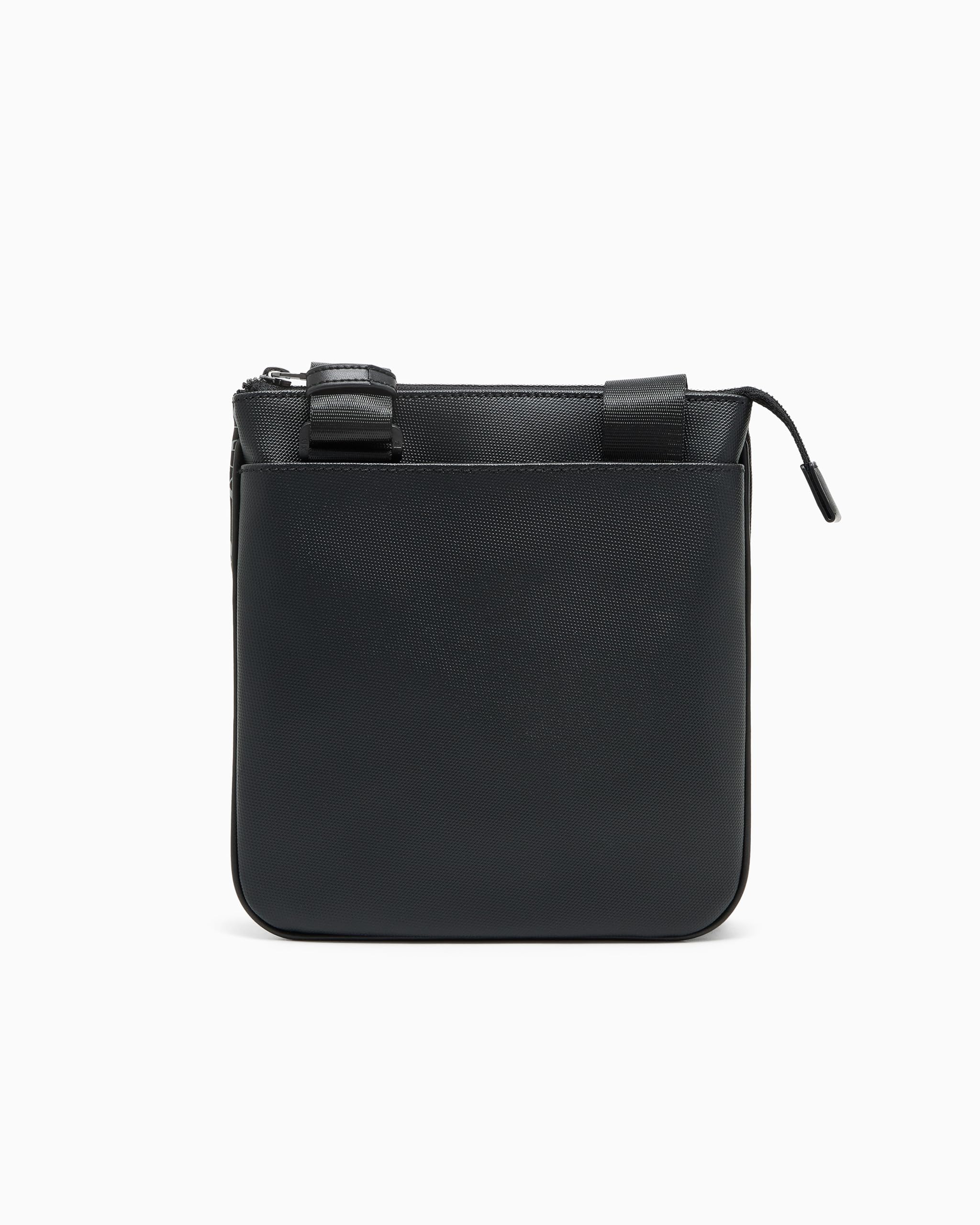 Armani Exchange Uomo Essential, Dylan, logo ricamato Cross Body Black One size