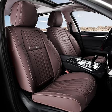 Coverado Leather Car Seat Covers for Front Seats: Durable and Stylish Protection