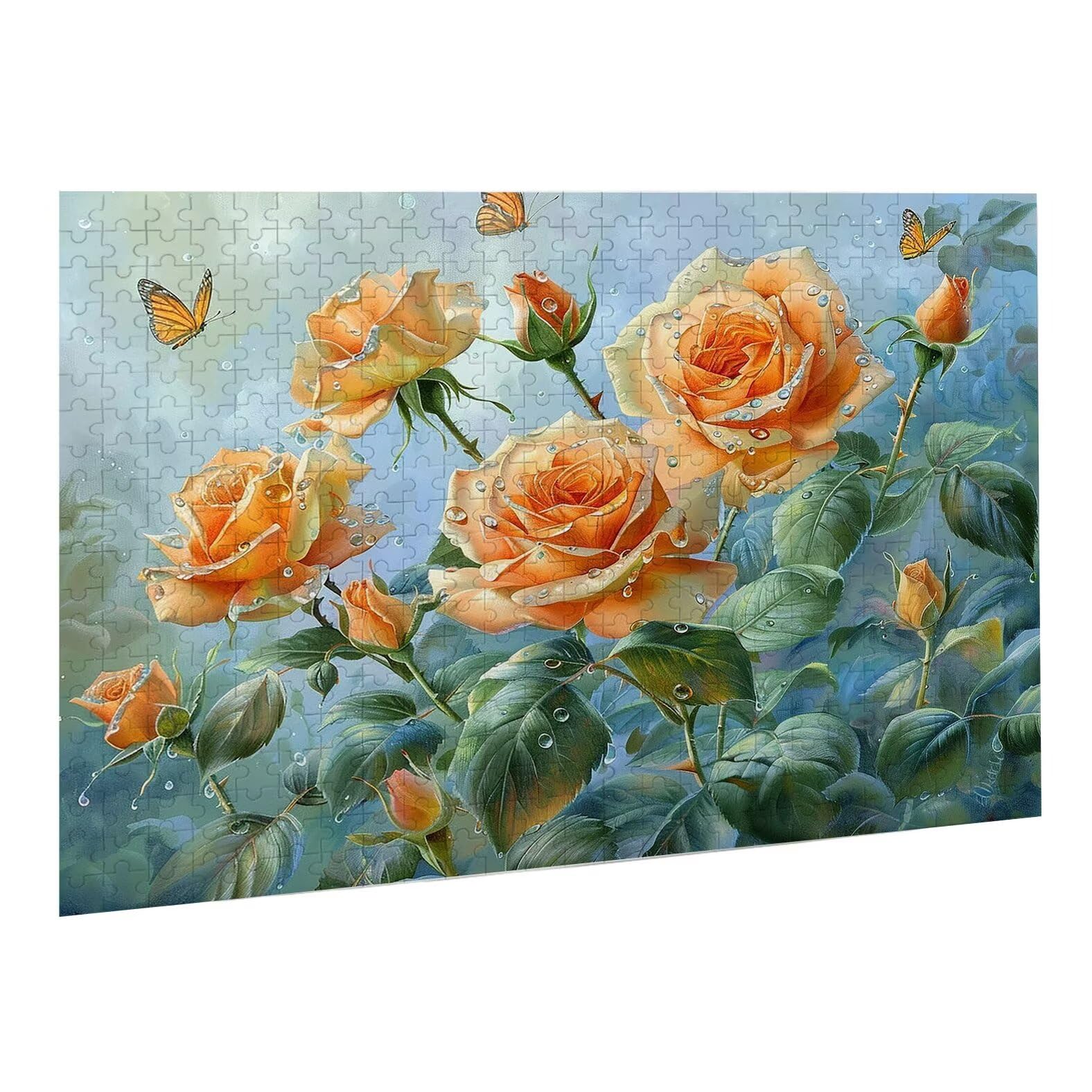 Jigsaw Puzzle, 4000 Pezzi Puzzle Classici, Rosa Puzzle Rilassamento Intelligence, Mpossibile Difficile Puzzles impegnativo per adulti Puzzles per Gioco Familiare, Regalo per Amore Amico Rosa K0F-237