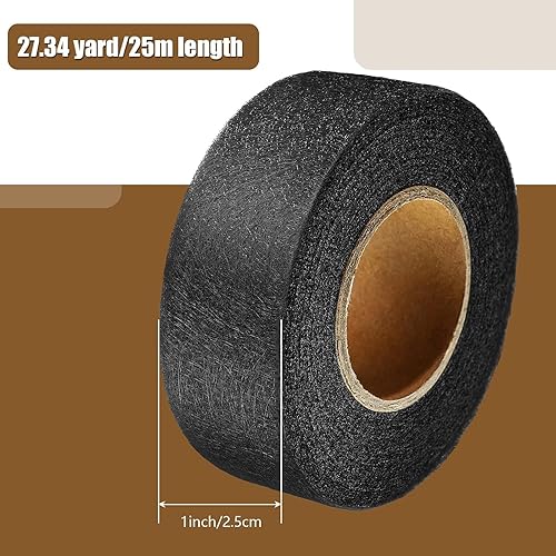 Vista 26 de Outus Cinta adhesiva para planchar en el dobladillo, cinta adhesiva para dobladillo de tela Wonder Web para pantalones cada 27 yardas, 2