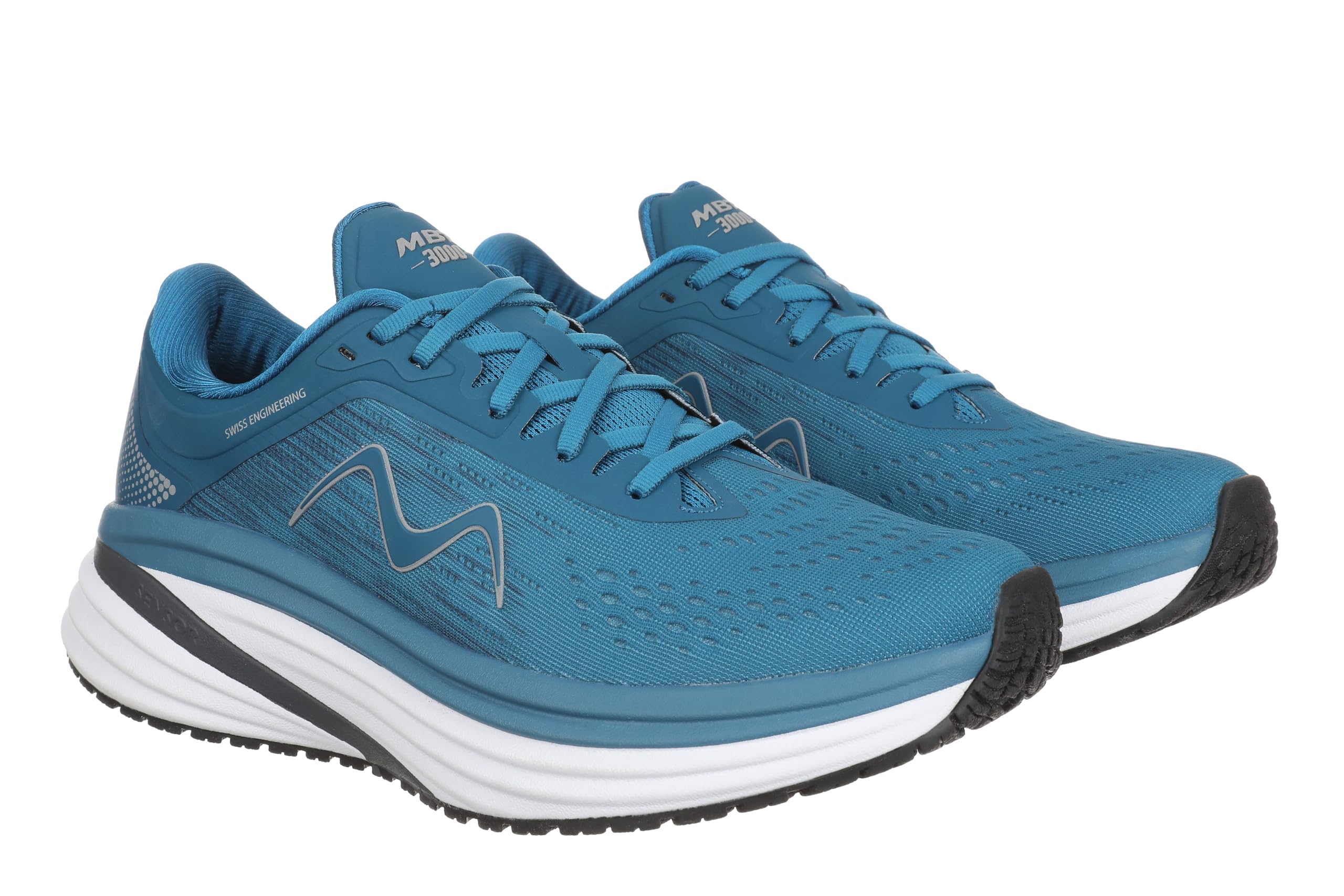 MBTM-3000 Lace UP Baskets de Sport pour Homme. Chaussures de Course Anatomiques et Confortables. Chaussures Physiologiques Confort et Stabilité avec Semelle Courbe. Sneakers Running