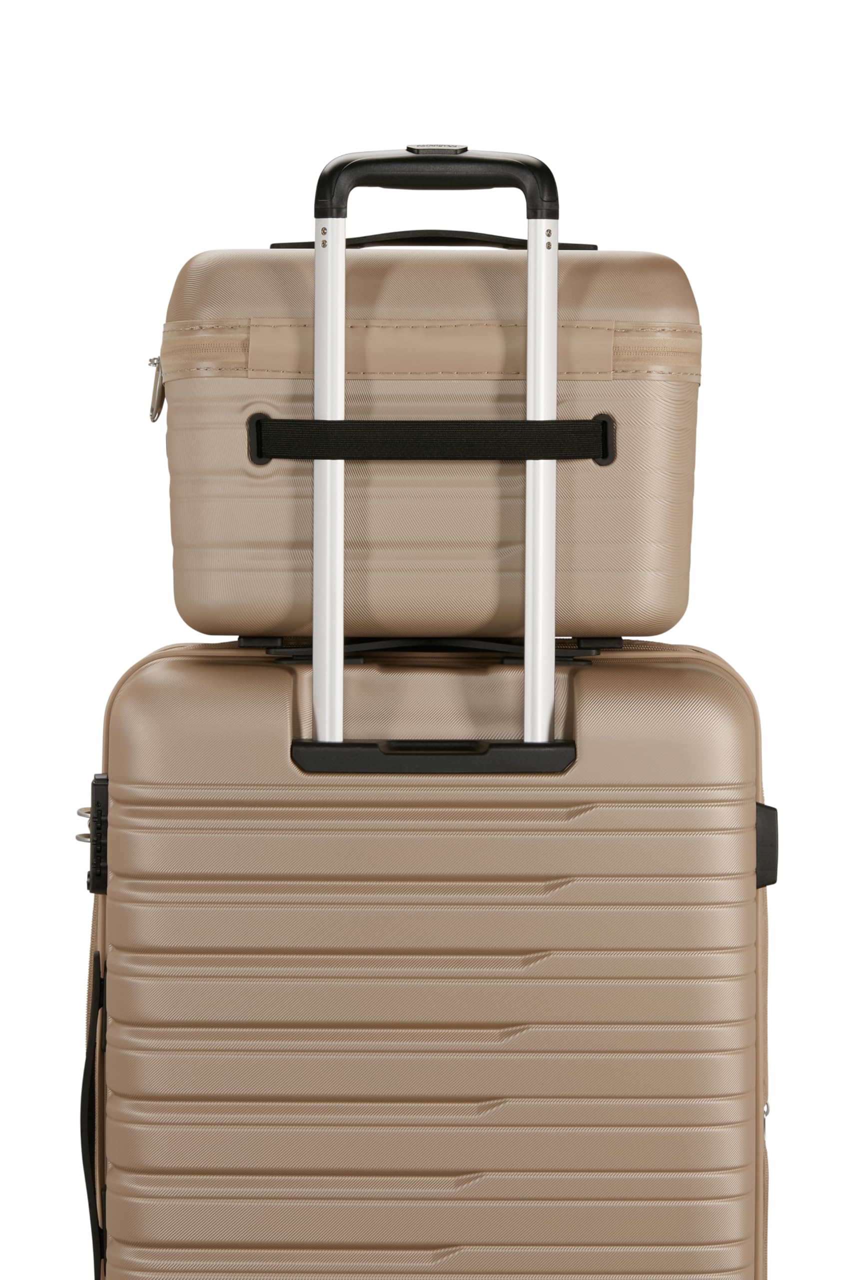 American Tourister Trousse de Maquillage Flashline Beauty Case Ivory Gold Taupe