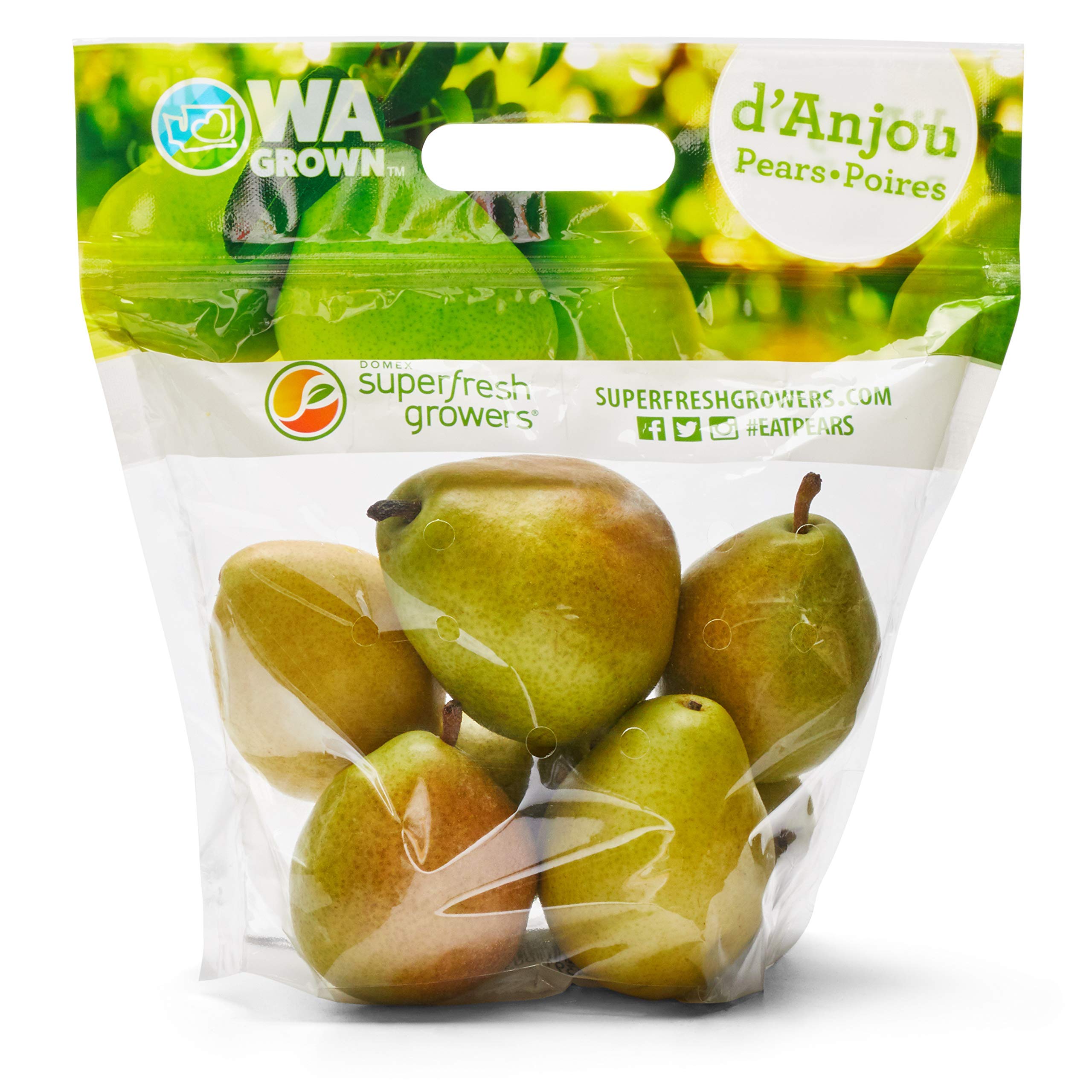 D'Anjou Pears, 2 lb Bag