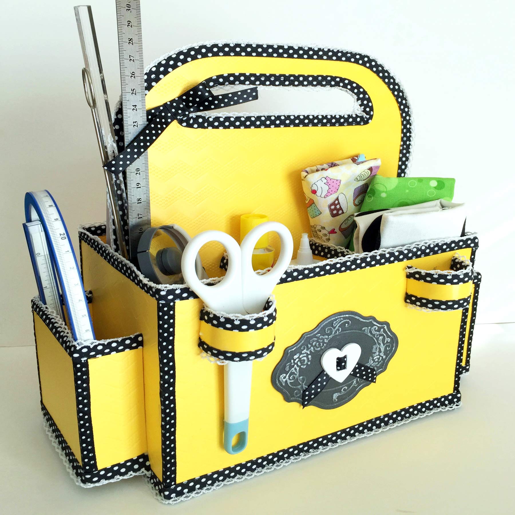 CraftTex Bubbalux Yellow Craft Board - 2 Packs of 3 Letter Size Sheets