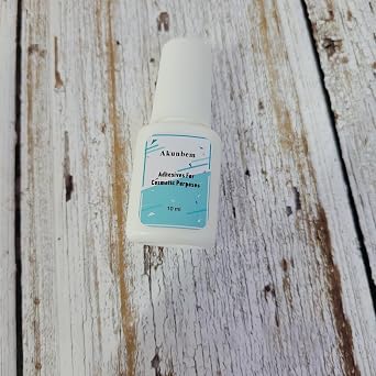 Akunbem Adhesive for Cosmetic Purposes, Clear, Liquid Form