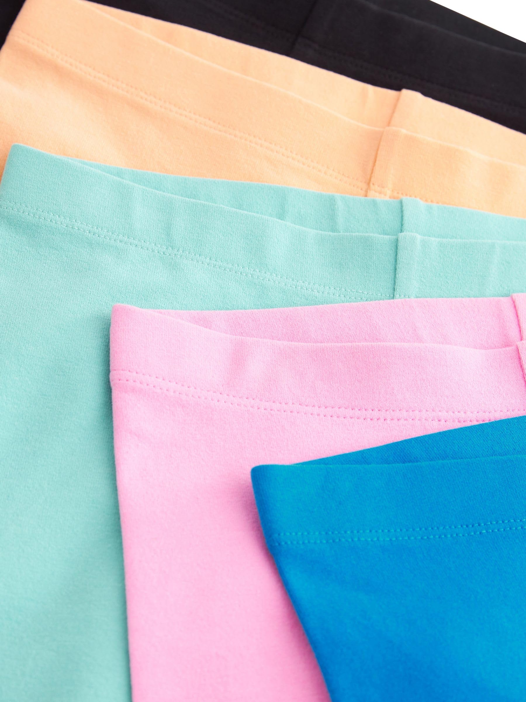 NEXT Mädchen Fahrrad-Shorts, 5er-Pack