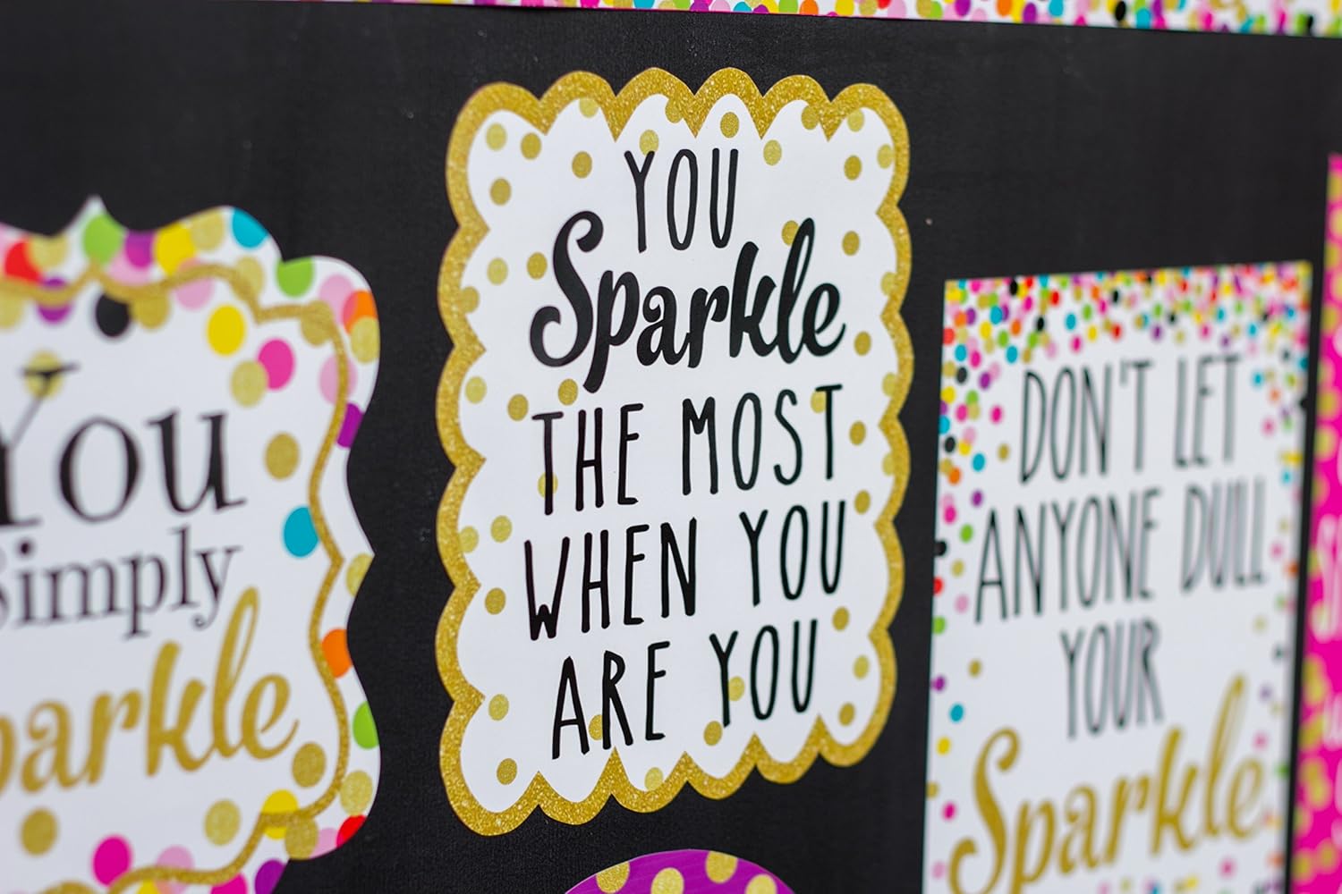 Teacher Created Resources Confetti Sparkle and Shine Mini Bulletin Board (TCR8962) image 4