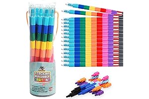 Stackable Crayons: Unleash Kids' Creativity!