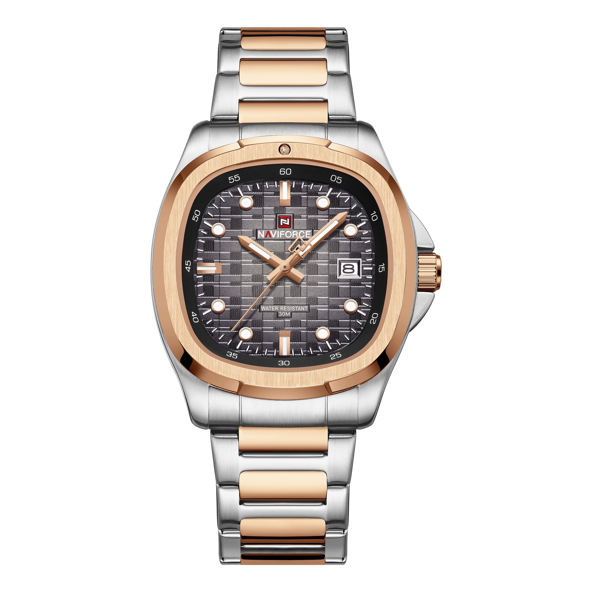 naviforce NF9240 Square Unique Temperament Strap with dial Analog Watch-picture-11