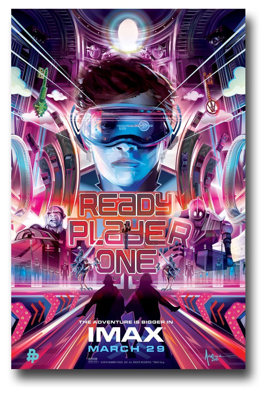Amazon.com: Ready Player One Poster - Movie Promo 11 x 17 inches