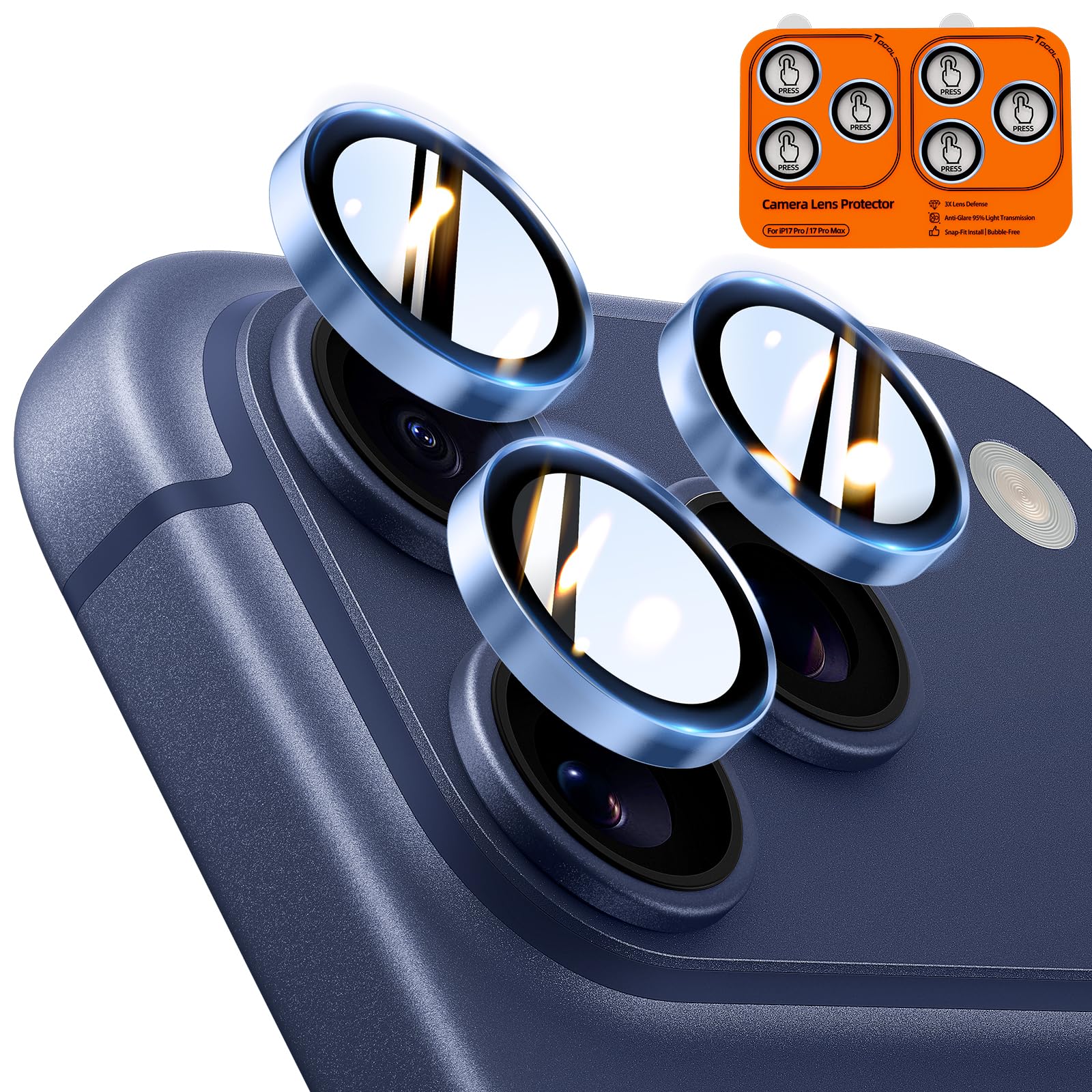 TOCOL Kameraschutz für iPhone Serie