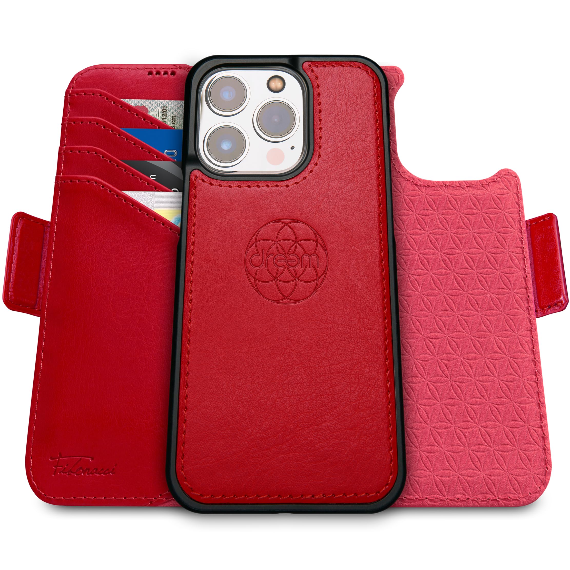 Amazon.co.jp: Dreem フィボナッチ（Fibonacci）2イン1 財布型ケース