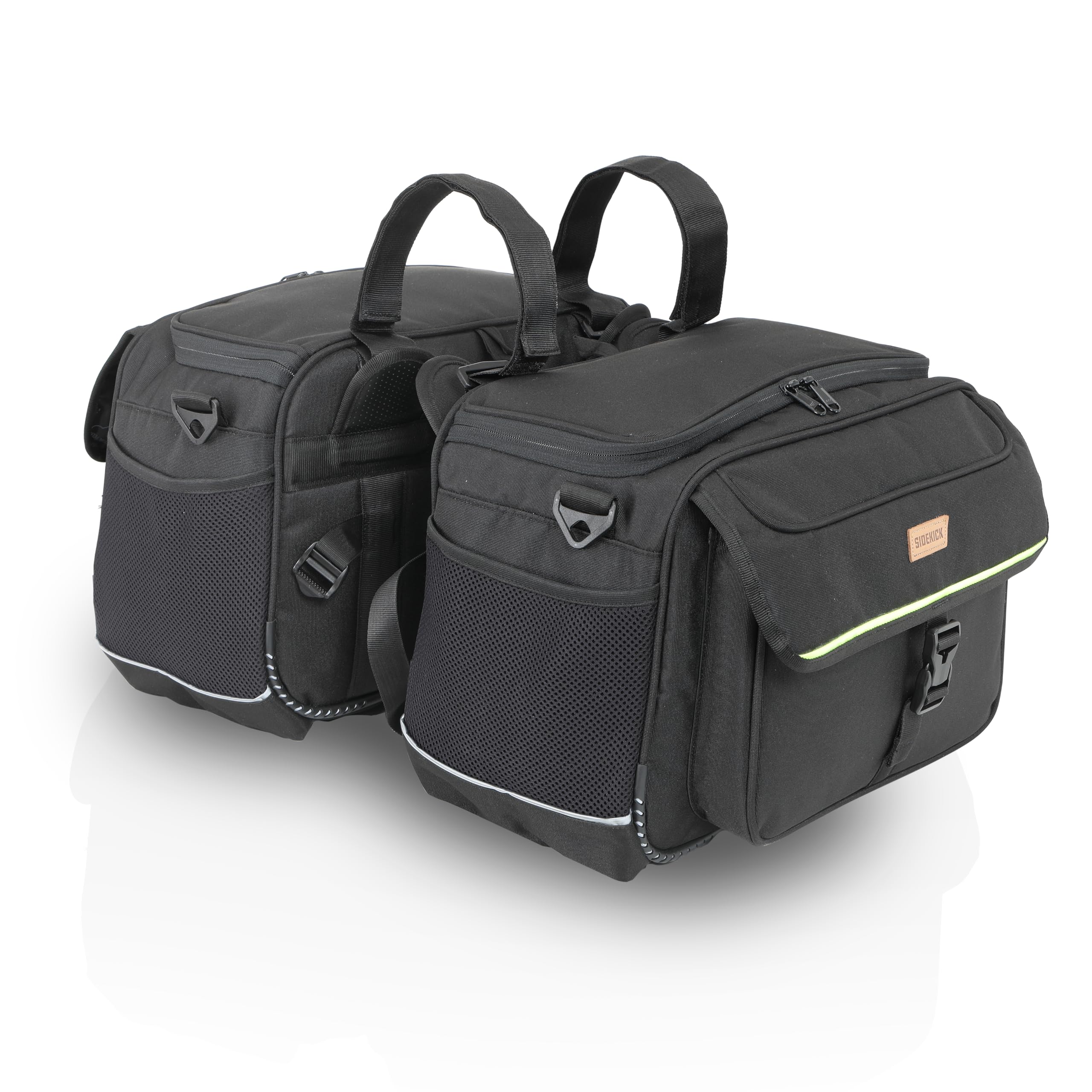 GUARDIANGEARS Sidekick 50Ltrs Saddlebags with Waterproof rain Covers for All Motorcycles with a a Straight Exhaust.-image-7