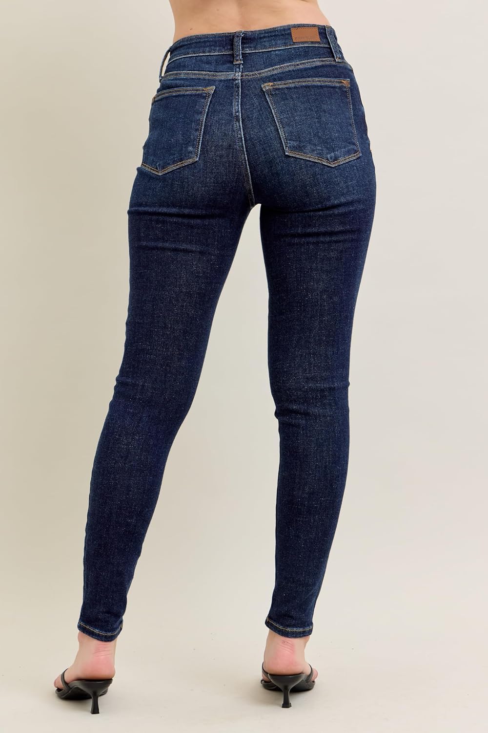 Judy Blue High Waist Non Distressed Skinny Jeans - Image 6