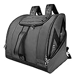 OutdoorMaster Boot Bag POLAR BEAR - 50L Ski Boots and Snowboard Boots Bag, Excellent for Travel with Waterproof Exterior & Bottom - for Men,Women and Youth - Gray
