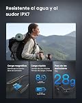 Bone Conduction Headphones Bluetooth 6.0, Open Ear Running Headphones, IPX7 Waterproof Bone Headphone for Running, Cycling, Sports, Workouts
