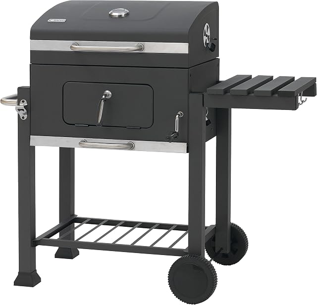 tepro Toronto Trolley Grill Barbecue- Black